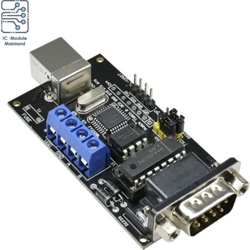 FT232BM/BL FTDI Standard USB to Serial RS232 TTL UART RS485 Converter DB9 Adapter Controller Module Board For Arduino