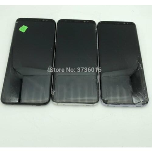 Practice LCD Screen For SM S20 Ultra S20+ S8 X Xs Max Broken LCD Glass Touch Working Practicing Repair Separating Middle Frame