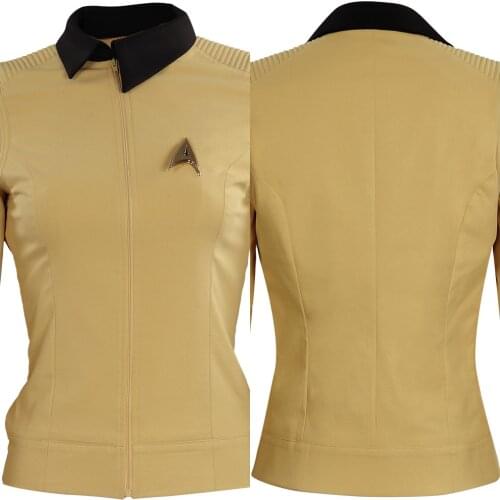 Star Cosplay Trek Strange New Worlds 2022 Number One Cosplay Costume Outfits Coat Halloween Carnival Suit