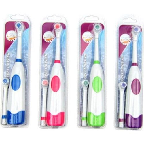 1118 colorful Electric Toothbrush Adult Timer Brush Rechargeable Tooth Brushes with 1pc Replacement Heads