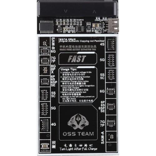 Smartphone Battery Fast Charging and Activated Board 2 in 1 Tool for iPhone X & 8 Plus & 8 & 7 Plus & 6s Plus & 6s & 6 Plus & 6