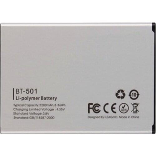 2200mAh Battery For LEAGOO Alfa 5 BT-501 mobile phone Batteries + track code