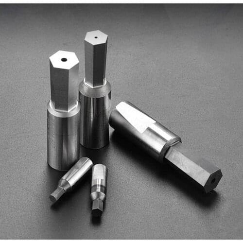 BB Rotary Broach Cutting Head Hex Bolts Hexagon Socket Screw Six Lobe Square Tool Fastener 8mm 16mm