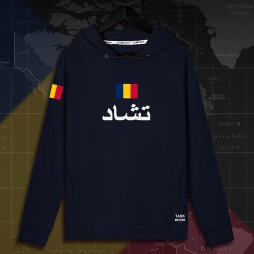 Chad TCD TD Chadian TChad mens hoodie pullovers hoodies men sweatshirt streetwear clothing Sportswear tracksuit nation flag 01