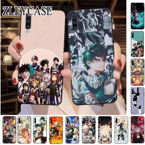 My Hero Boku No Academia Deku Bakugou Phone Case For Samsung Galaxy A50 A10 A20 A20E A20S A30S A40 A71 A70 A30 A6 A7 A8 case