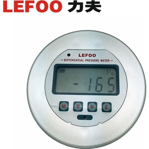 Digital differential pressure gauge Clean room air pressure detection Digital micro differential pressure gauge for filters