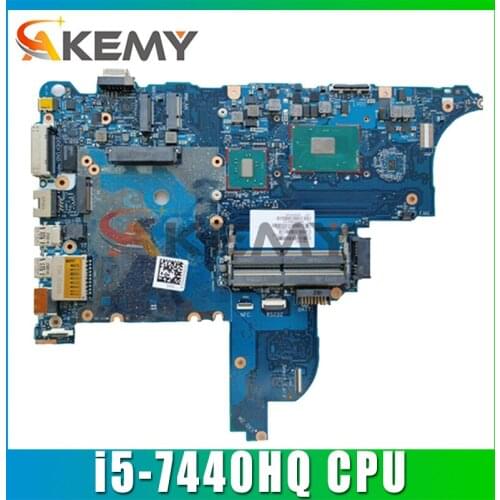 FOR HP ProBook 650 G3 Laptop motherboard W/ i5-7440HQ 918109-001 918109-501 918109-601 6050A286880 650 G3 Mainboard