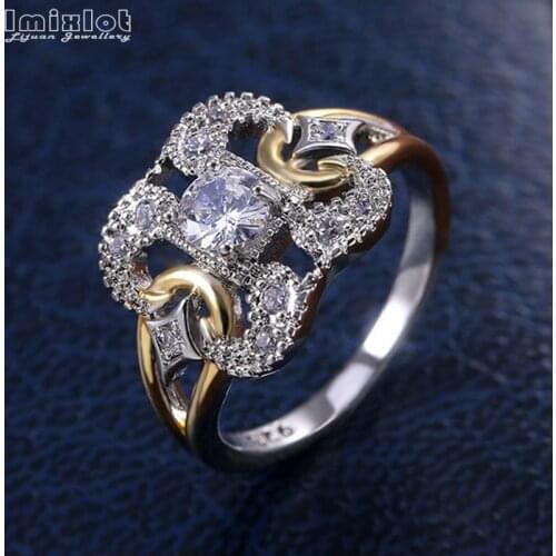 Imixlot Rings With Crystals