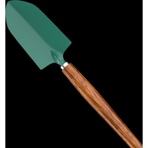 Gardening Tool Narrow Shovel Wooden Handle Hoe Multiple Function Hand Tools 45 Carbon Steel Sapper Shovel Treasure Hunting Shove