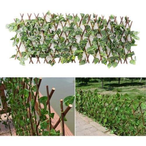 Artificial Hedge Plant UV Protection Indoor Outdoor Privacy Fence Home Decor Backyard Garden Decoration Greenery Walls