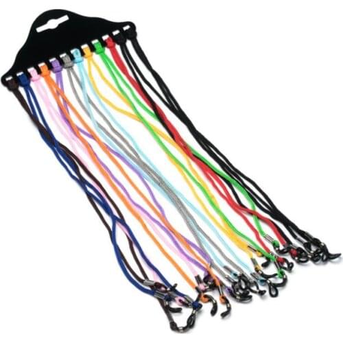Candy Color Eyeglasses Straps Sunglasses Chain Anti-Slip String Glasses Ropes Band Cord Holder Fast Shipping SN3111