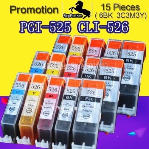 For Canon Pixma MG5150 MG 5150 Printer Cartridge PGI525 PGI 525 5C