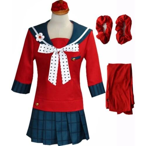 Danganronpa V3 Killing Harmony Harukawa Maki School Uniform Cosplay Costume