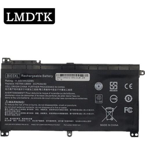 LMDTK New BI03XL Laptop Battery For Hp Pavilion X360 M3-U U000 13-U Stream 14-AX000 AX001LA