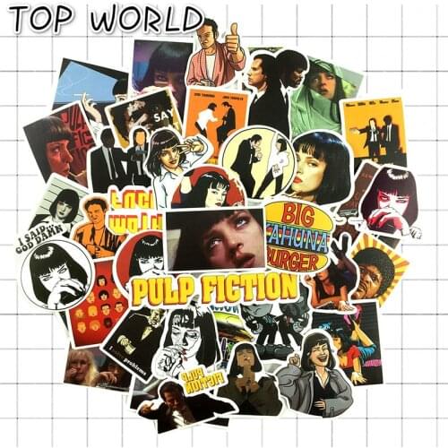 10/50pcs/lot Weird Novel Personality Girl Movie Graffiti Sticker For Laptop Skateboard Notebook Car Motorcycle Toy Stickers