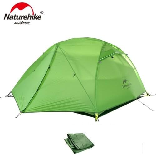 NatureHike Outdoor 2 Person Camping Tent 4 season 2 Man Ultralight Portable Best Backpacking Cycling Hiking Tents