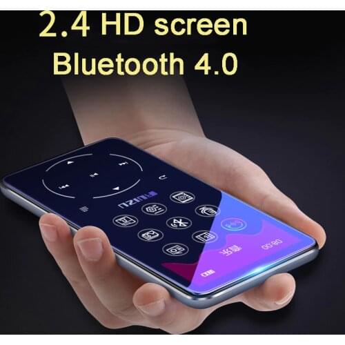 Newest Ruizu D16 40GB Metal Touch Bluetooth MP3 player Bulit-in Speaker with FM radio voice recorder e-book Portable Video play