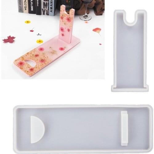 New Wine Bottle Display Stand Rack Crystal Epoxy Resin Mold Wine Bottle Holder Casting Silicone Mould Handmade Bracket Cup DIY