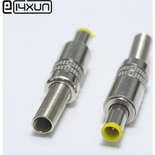 4pcs 5.0*3.0mm DC Power Plug 5.0mm *3.0mm with Tip Male Plug Connector Audio Adapter for OD5mm Cable for DIY Repair