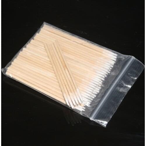 1000pcs Disposable Medical Wooden Cotton Swab Micro Brush for Eyelash Extension microblading supplies