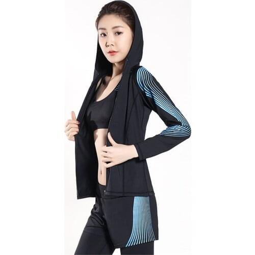 2020 WWKK Hooded Women Running Jacket Thumb Hole Yoga Jacket Zipper Jacket Fitness Clothing Tops Sport Gym Sportswear Sweatshirt
