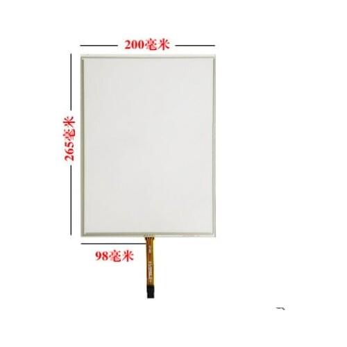 265*200 mm New 12.1 inch 4 wire resistance touch screen