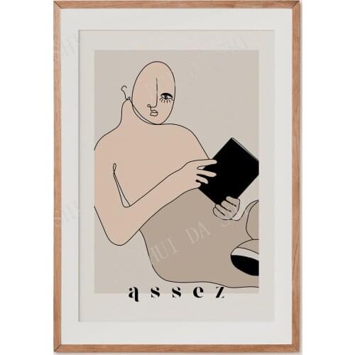 Sunflower Abstract Art, Floral Print, Modern Prints, Botanical Art, Neutral Decor, Boho Print, Boho Home Decor, Modern Art