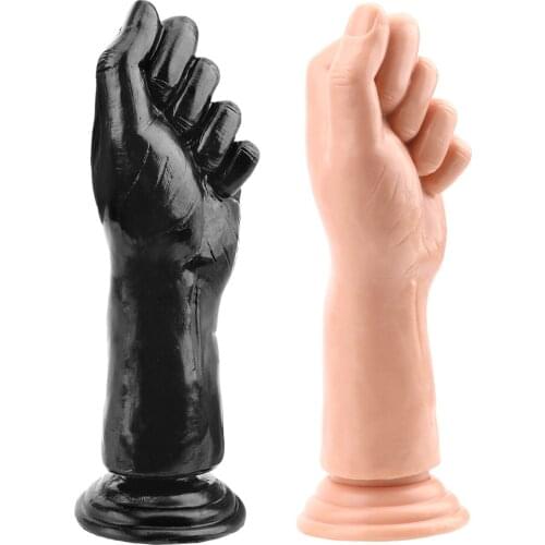 Anal Plug Suction Big Hand Anal Stuffed Erotic Huge Dildo G-spot Large Penis Fist Silicone Butt Plug Masturbate Sex Toys