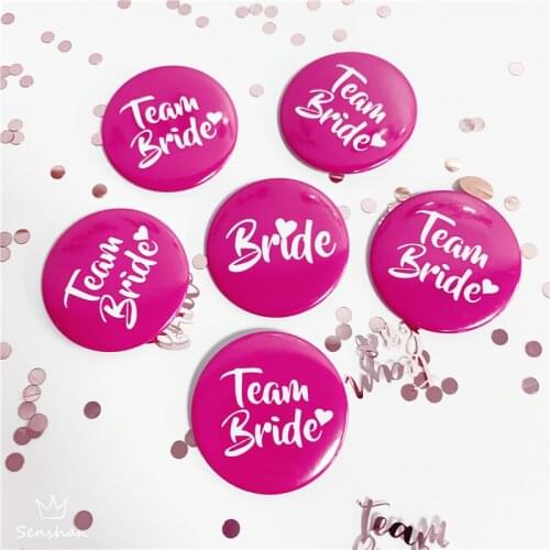 White Hen Night Hen Party Bride To Be Team Bride Bachelorette Party Decor Badges Wedding Decoration Supplies
