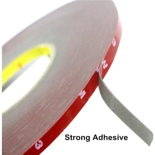 3M Glue Double Sided Tape Super Adhesive Film LED Tape Versatile Auto Useful Strong , Length 35m / Width 8mm for LED Strip light