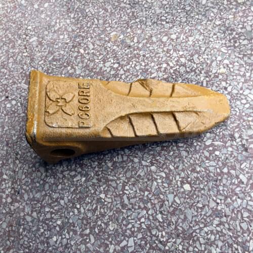 Make For New source rubber wheel excavator PC60 100 bucket tooth base tooth pin flat pointed tooth root tooth King accessories