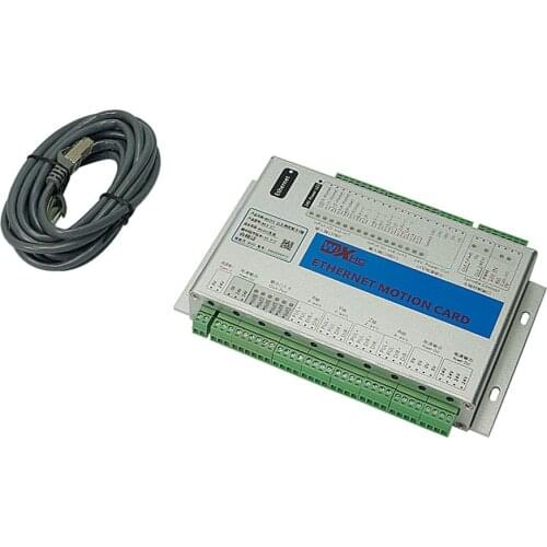 CNC Mach3 Ethernet port Motion Card XHC Controller Breakout Board 2MHz Support Win7 speed controller dc pwm