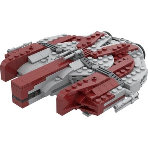 MOC The spaceships of the planet series Warrior ship DIY Building Blocks High-TechBricks Assembly Toys Gift for children