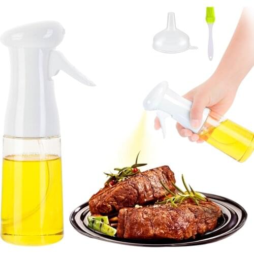 Spray Bottle for Oil Kitchen Oil Spray Bottle Dispenser Baking Mist Sprayer Barbecue Spray Bottle Cooking Grilling Accessories