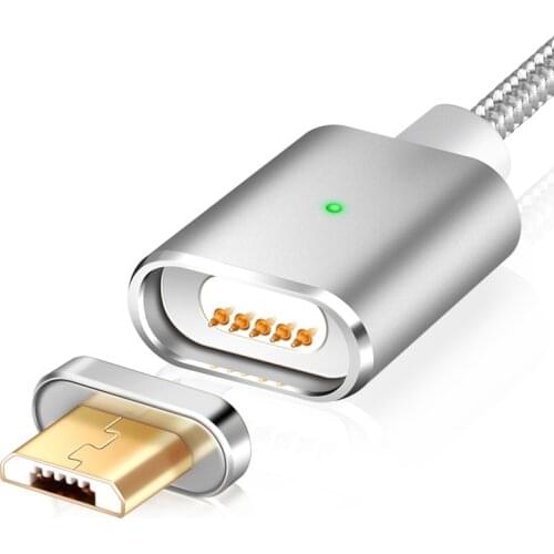 E03 Magnetic Charger Micro USB Cable For Xiaomi Huawei Android Mobile Phone Fast Charging Magnet Microusb Data Cable Wire