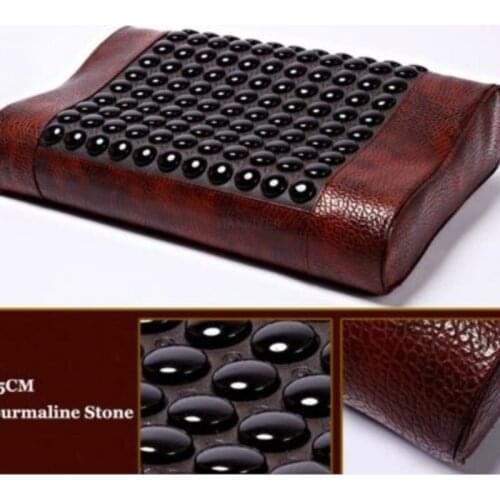Health care Hexagon cervical tourmaline pillow Treat cervical vertebra acid bilges numb Cushion Health care physiotherapy massa