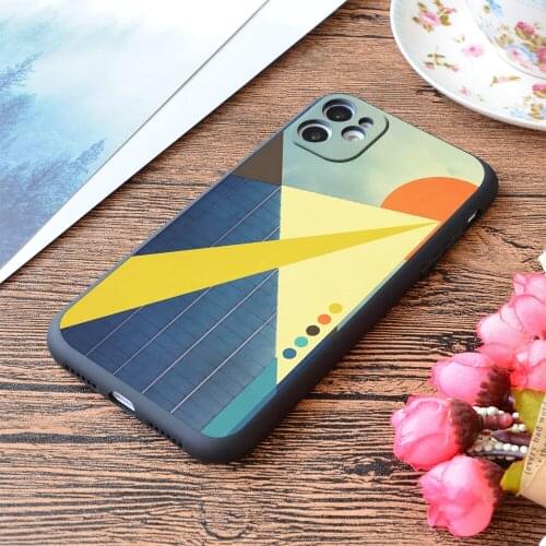 For iPhone Heavens Launchpad Print Soft Matt Apple iPhone Case