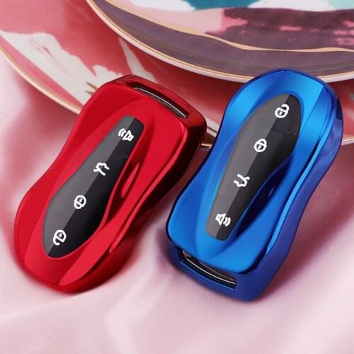 New TPU Car Key Case Full Cover For Geely Boyue PRO Car Key Case Auto Accessories Key Keychain Keyring Accessories Shell