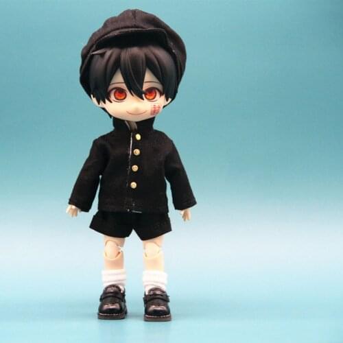 HOUZIWA OB11 Doll Clothes GSC YMY Molly 1/12 Doll School Uniform Suit