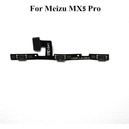 Original Power Volume ON OFF Button connector For Meizu MX5/MX5Pro Power switch Power side key Replacement parts