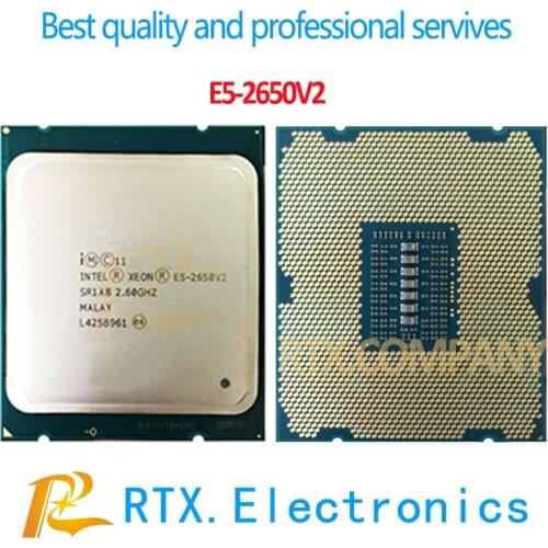 PC Computer Intel Xeon Processor E5-2620V2 E5-2630V2 E5-2640V2 E5-2650V2 E5-2660V2 E5-2667V2 CPU 6-Core/8-Core Server Processor