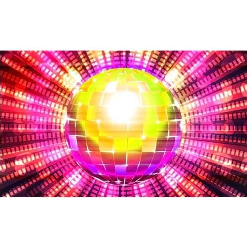 Custom ceiling wallpaper 3d zenith mural Modern colorful abstract decorative painting ktv music ceiling mural wall papers