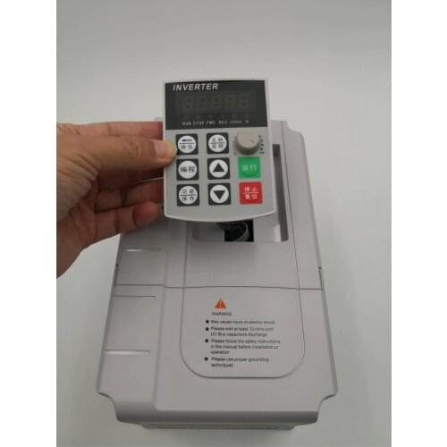 VFD Converter 1.5KW/2.2KW/4KW/5.5KW Frequency Converter ZW-AT1 3P 220V Output CNC Spindle motor Speed Control VFD Converter