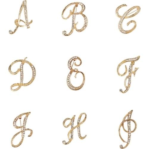 Queenjoy Brooches Letter On Clothes