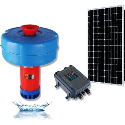 Solar fish pond aerator oxygen shrimp solar aerators solar powered oxygen pump for water aerator