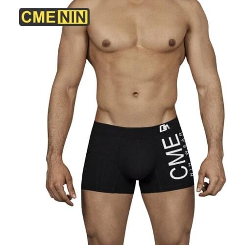 CMENIN New Brand Underwear Mens Boxer Homme Cotton Mens Underpants Breathable Men Boxer Shorts Men Underwear Boxers Long Boxer