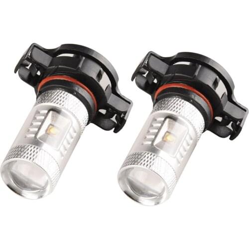 2pcs Blue 9009 H16 5201 PSX24W 5202 30W LED Driving Fog Daytime Running Light Bulbs Lamp