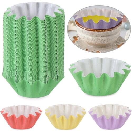 50PCS/Pack Reusable Wax Melt Warmer Durable Liners Cake Cup Leakproof Wax Tray Candle Warmer Home Decor