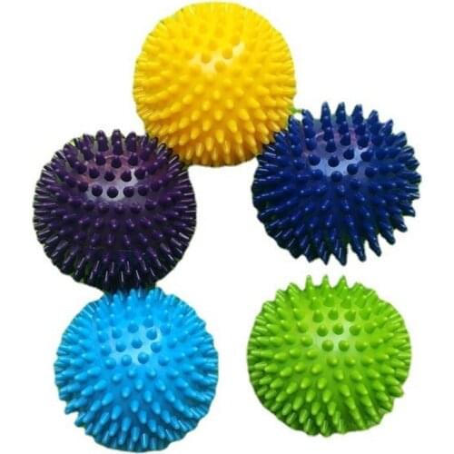 9cm Spiky Massage Ball Hand Foot Body Pain Stress Massager Relief Trigger Point Health Care Sport Toy Random Color