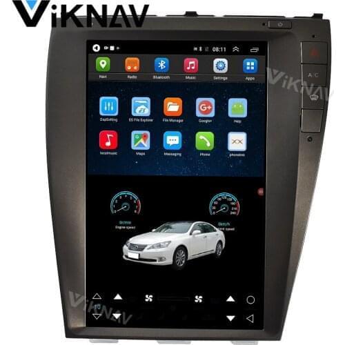 Auto radio GPS navigation DVD player for LEXUS ES ES240 ES350 2006-2012 car video stereo player tape recorder 12.8 inch